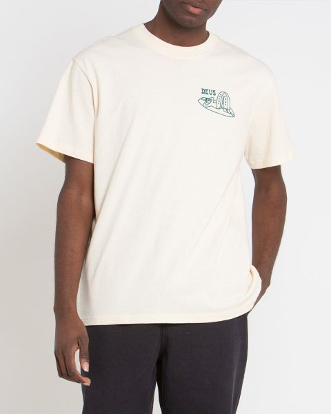 Layback Tee Tees Affordable Dirty White Mens
