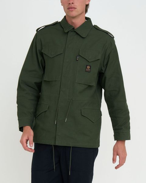 Mens Jackets M65 Cordura Jacket Olive Well-Built