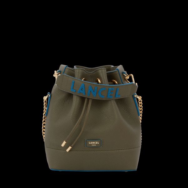 Hand Bags Women S Bucket Bag Closeout Dark Kaki/Cobalt