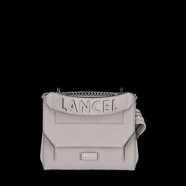 Flap Bag With Handle Women Hand Bags Mauve Grey Stylish