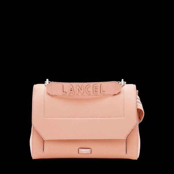 Hand Bags Reduced Sunset Pink Bag With Flap Women