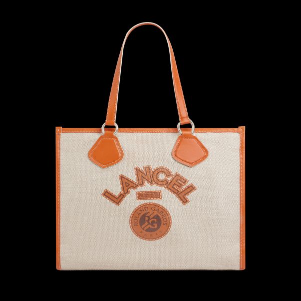 L Tote Bag Women Secure Orange Clay Tote Bags