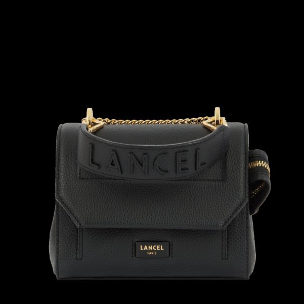 Quality Shoulder Bags Black/Gold Flap Bag Women
