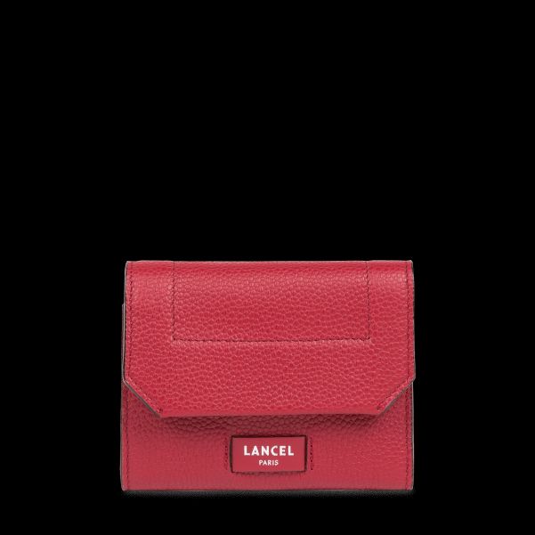 Clearance Carmine Wallet Women Compact Medium Flap Wallet