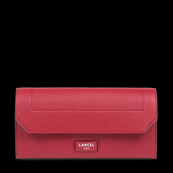 Carmine Slim Wallet With Flap Elegant Women Wallet