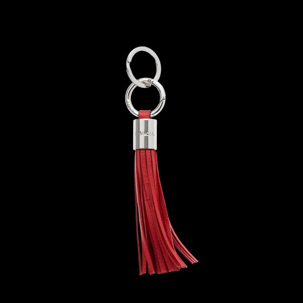 Red Lancel Key Ring Savings Key Ring Women