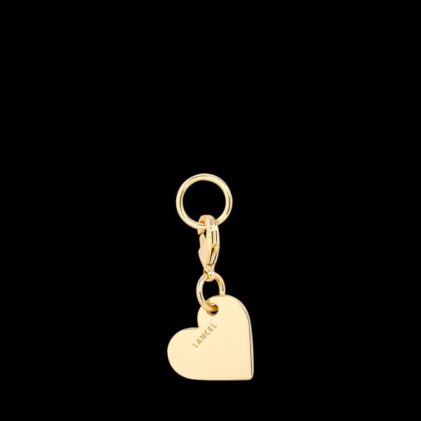 Key Ring Charm Heart Creative Gold Color Women