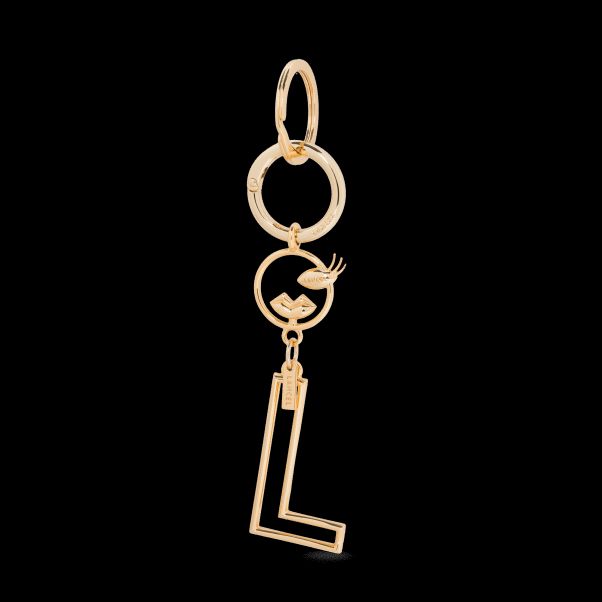 Redefine Gold Color Women Key Ring Key Ring Mademoiselle