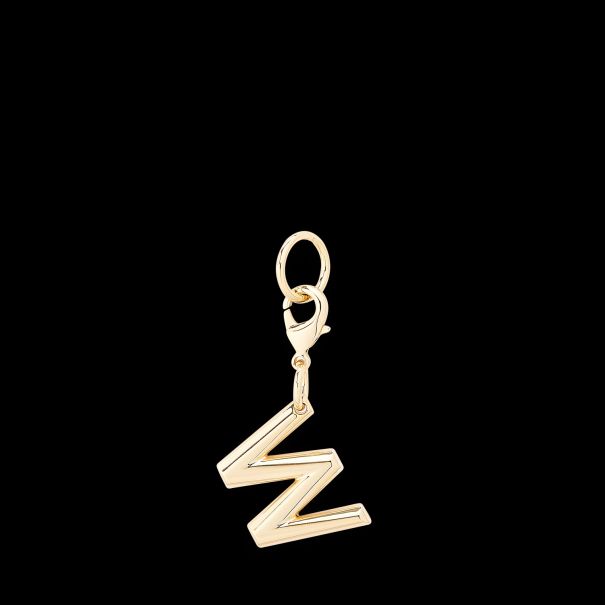 Gold Color Key Ring Women Charm Letter W Price Drop