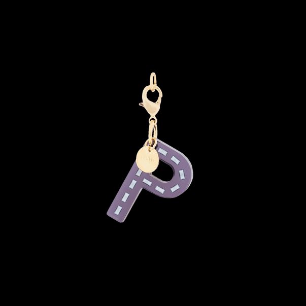 Charms Women Letter Charm P Multico Order