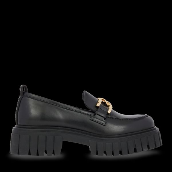 Shoes Women Black Clepsydre Loafers Flash Sale